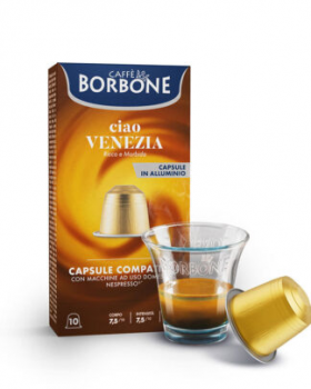 ყავის კაფსულები Borbone Ciao Venezia (Nespresso) 10 ც.