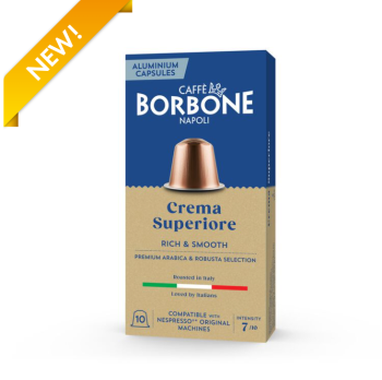 ყავის კაფსულები Borbone Crema Superiore (Nespresso) 10 ც.