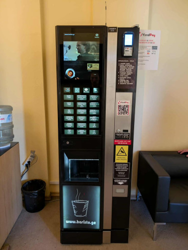 ყავის აპარატი Rheavendors Touch ES (მარცვალი+ხსნადი)